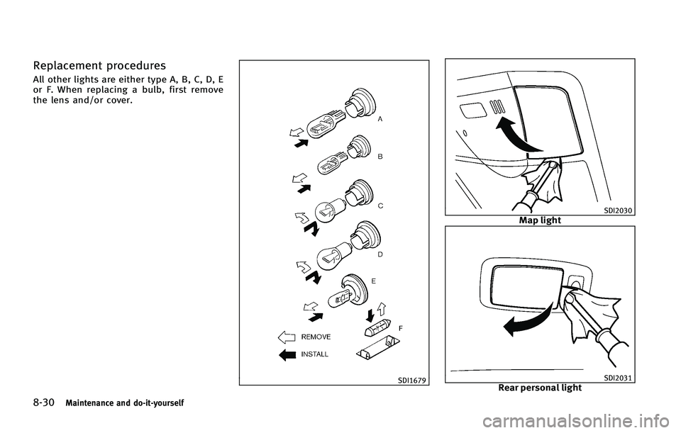 INFINITI FX 2011  Owners Manual 