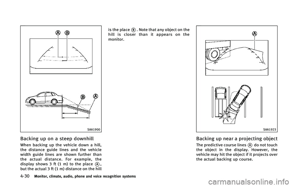 INFINITI Q70 2015  Owners Manual �����.�P�O�J�U�P�S�
 �D�M�J�N�B�U�F�
 �B�V�E�J�P�
 �Q�I�P�O�F �B�O�E �W�P�J�D�F �S�F�D�P�H�O�J�U�J�P�O �T�Z�T�U�F�N�T
�4�"�"����
�#�B�D�L�J�O�H �V�Q �P�O �B �T�U�F�F�Q �E�P�X�O�I�J�M�M
�8�I�F�
