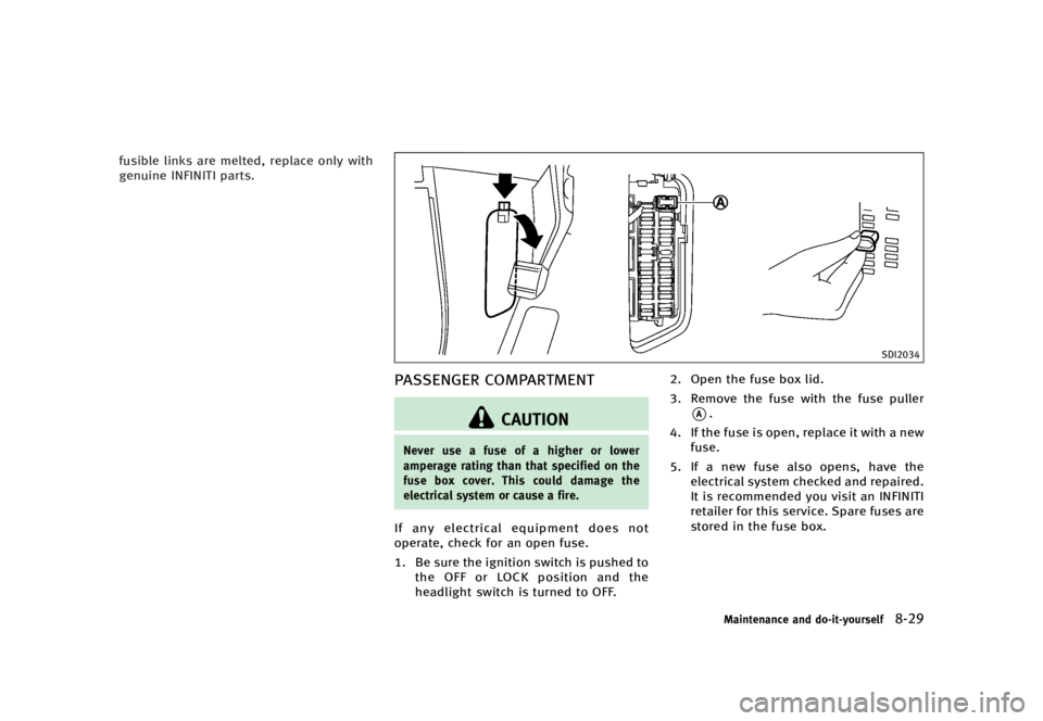 INFINITI Q70 2016  Owners Manual �������
�> �(�G�L�W� ����� �� � �0�R�G�H�O� �<���� �@
�G�V�T�J�C�M�F �M�J�O�L�T �B�S�F �N�F�M�U�F�E�
 �S�F�Q�M�B�D�F �P�O�M�Z �X�J�U�I
�H�F�O�V�J�O�F �*�/��*�/�*�5�* �Q�B�S�U�T�