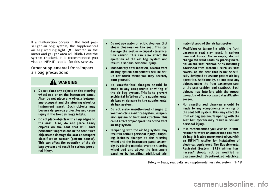 INFINITI Q70 2016 Repair Manual ������
�> �(�G�L�W� ����� �� � �0�R�G�H�O� �<���� �@
�*�G �B �N�B�M�G�V�O�D�U�J�P�O �P�D�D�V�S�T �J�O �U�I�F �G�S�P�O�U �Q�B�T�
�T�F�O�H�F�S �B�J�S �C�B�H �T�Z�T�U�F�N�
 �U�I�F �T