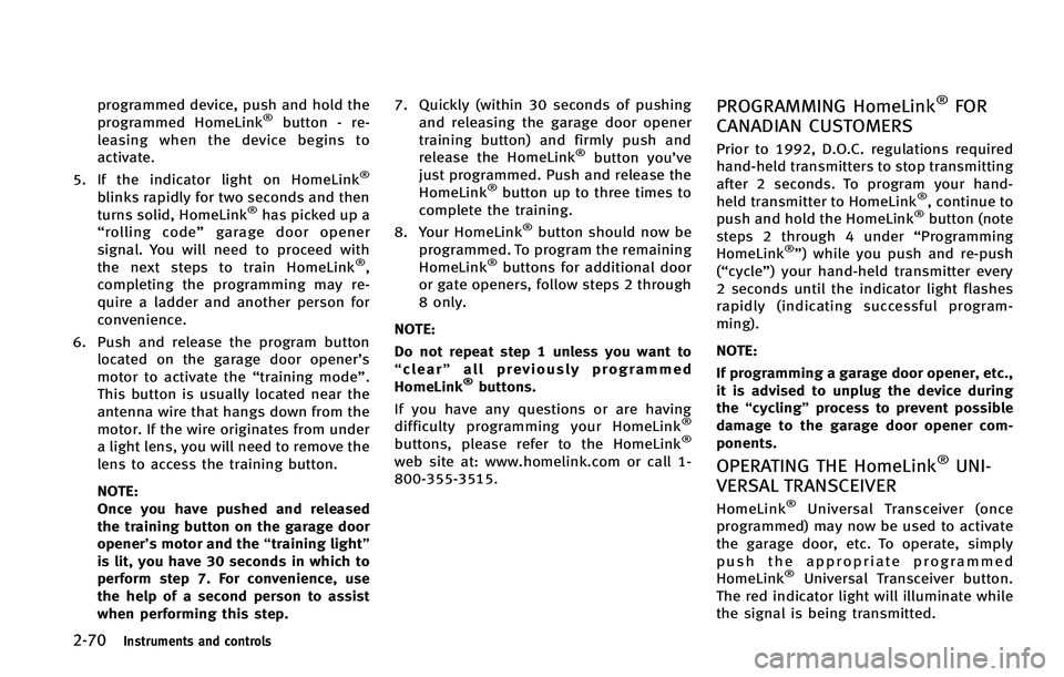 INFINITI QX 2012  Owners Manual 