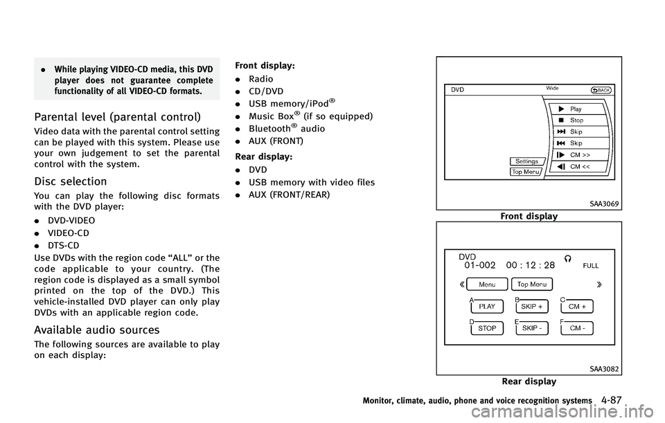 INFINITI QX 2012  Owners Manual 