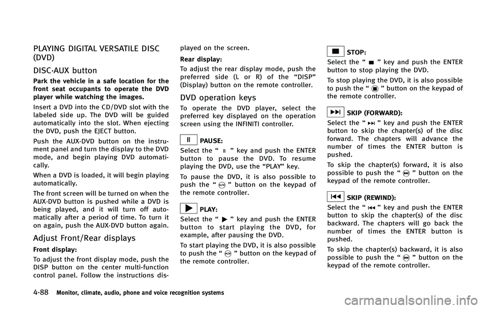 INFINITI QX 2012  Owners Manual 