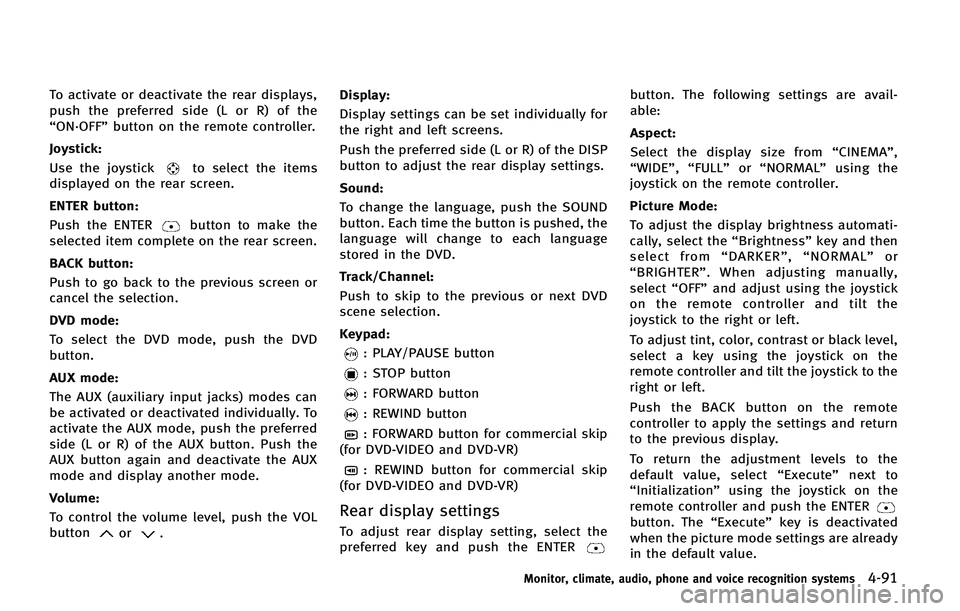 INFINITI QX 2012  Owners Manual 