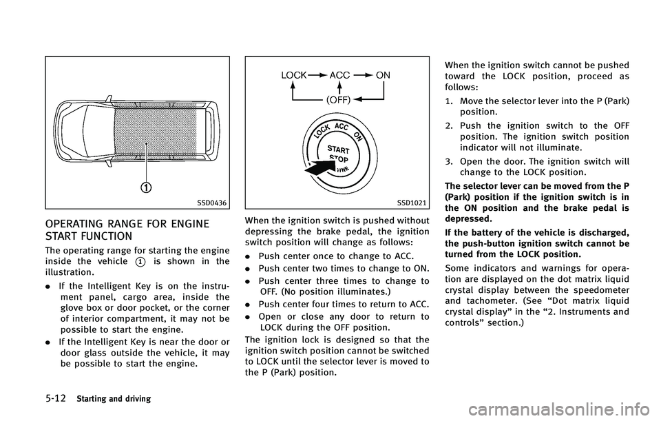 INFINITI QX 2012  Owners Manual 