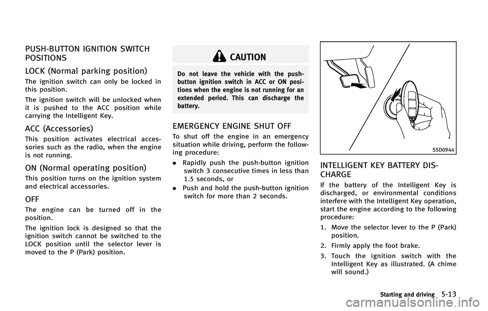 INFINITI QX 2012  Owners Manual 