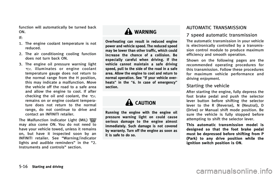 INFINITI QX 2012  Owners Manual 