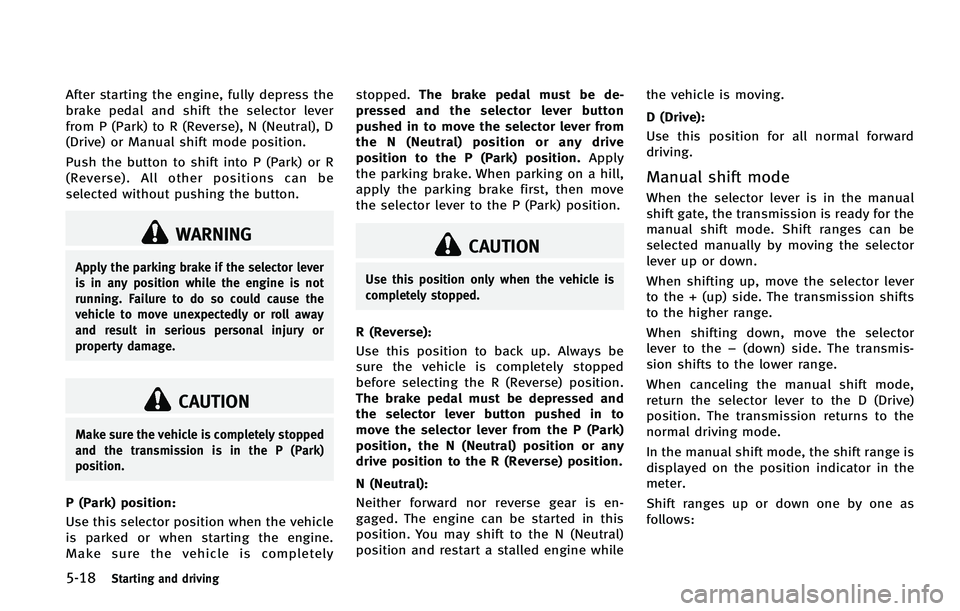 INFINITI QX 2012  Owners Manual 
