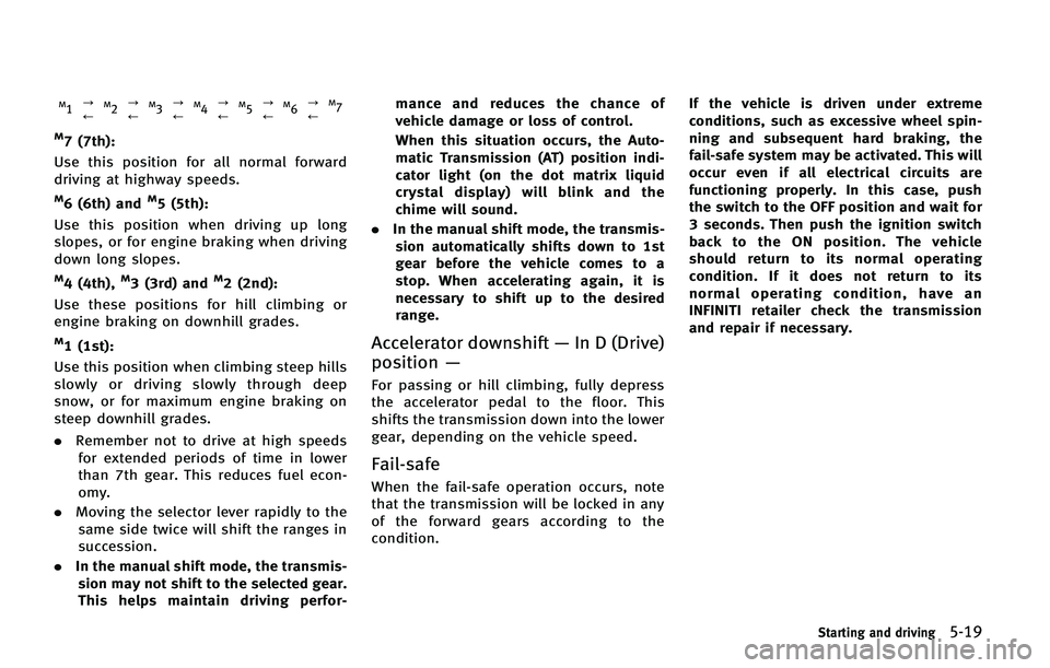 INFINITI QX 2012  Owners Manual 