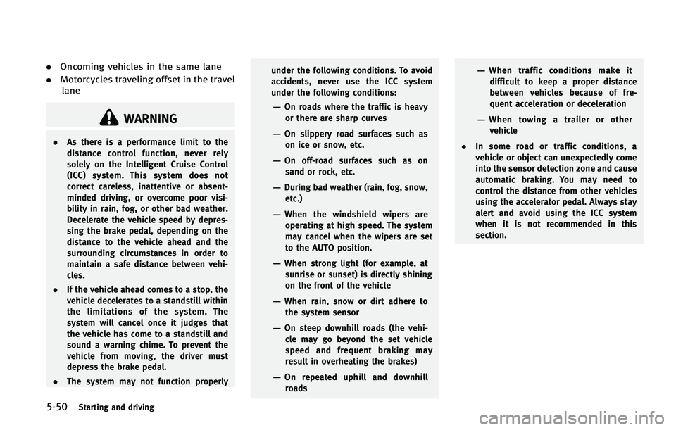 INFINITI QX 2012  Owners Manual 