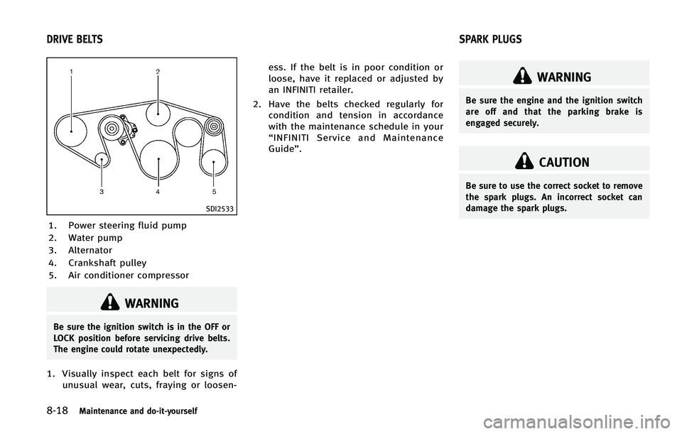 INFINITI QX 2012  Owners Manual 