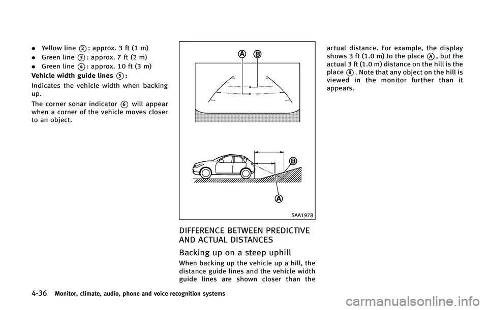 INFINITI QX50 2015  Owners Manual �����.�P�O�J�U�P�S�
 �D�M�J�N�B�U�F�
 �B�V�E�J�P�
 �Q�I�P�O�F �B�O�E �W�P�J�D�F �S�F�D�P�H�O�J�U�J�P�O �T�Z�T�U�F�N�T
.�:�F�M�M�P�X �M�J�O�F*�� �B�Q�Q�S�P�Y� � �G�U �	� �N�

. �(�S�F�F�O �M�J