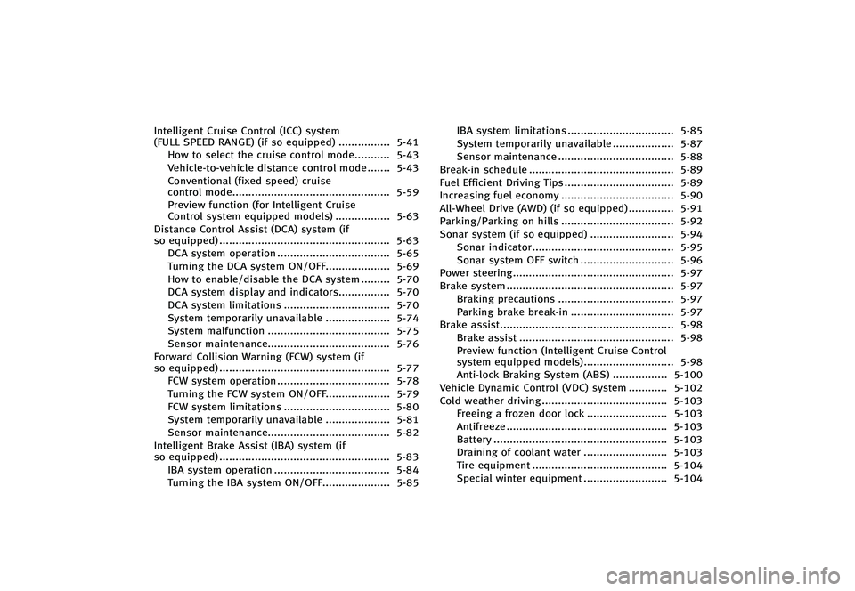 INFINITI QX50 2016  Owners Manual �������
�> �(�G�L�W� ����� �� �� �0�R�G�H�O� �-���� �@
�*�O�U�F�M�M�J�H�F�O�U �$�S�V�J�T�F �$�P�O�U�S�P�M �	�*�$�$�
 �T�Z�T�U�F�N
�	��6�-�- �4�1�&�&�% �3�"�/�(�&�
 �	�J�G �T�P �