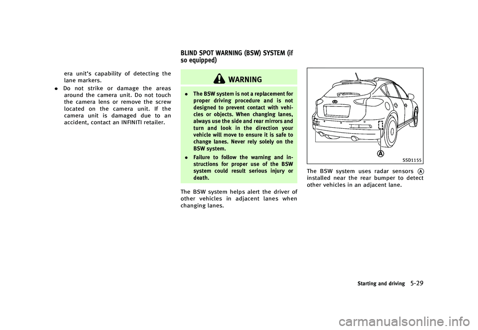 INFINITI QX50 2016  Owners Manual �������
�> �(�G�L�W� ����� �� �� �0�R�G�H�O� �-���� �@
�F�S�B �V�O�J�U��T �D�B�Q�B�C�J�M�J�U�Z �P�G �E�F�U�F�D�U�J�O�H �U�I�F
�M�B�O�F �N�B�S�L�F�S�T�
. �%�P �O�P�U �T�U�S�J�L�