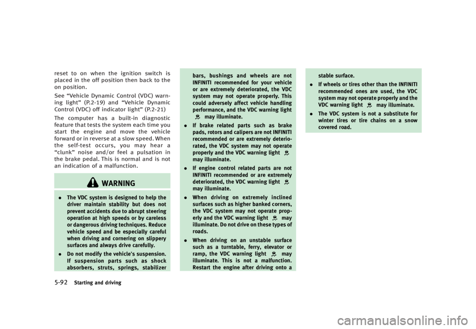 INFINITI QX70 2016  Owners Manual �������
�> �(�G�L�W� ����� �� �� �0�R�G�H�O� �6���� �@
�����4�U�B�S�U�J�O�H �B�O�E �E�S�J�W�J�O�H
�S�F�T�F�U �U�P �P�O �X�I�F�O �U�I�F �J�H�O�J�U�J�P�O �T�X�J�U�D�I �J�T
�Q�M