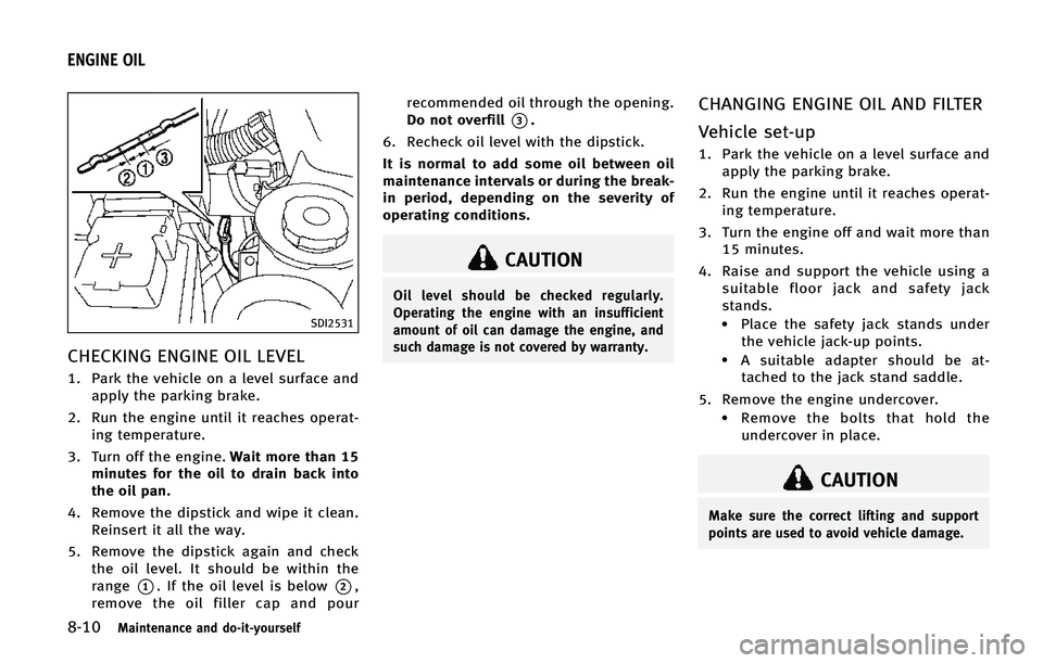 INFINITI QX80 2015  Owners Manual �����.�B�J�O�U�F�O�B�O�D�F �B�O�E �E�P��J�U��Z�P�V�S�T�F�M�G
�4�%�*����
�$�)�&�$�,�*�/�( �&�/�(�*�/�& �0�*�- �-�&�7�&�-
�� �1�B�S�L �U�I�F �W�F�I�J�D�M�F �P�O �B �M�F�W�F�M �T�V�S�G�B�D�F 