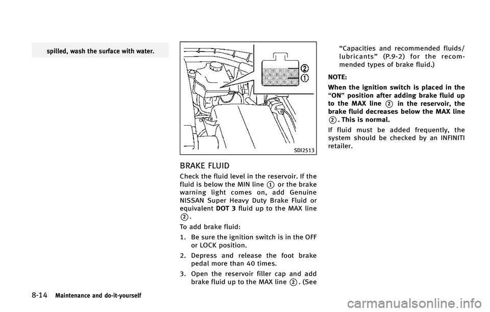 INFINITI QX80 2015  Owners Manual �����.�B�J�O�U�F�O�B�O�D�F �B�O�E �E�P��J�U��Z�P�V�S�T�F�M�G
�T�Q�J�M�M�F�E�
 �X�B�T�I �U�I�F �T�V�S�G�B�D�F �X�J�U�I �X�B�U�F�S�
�4�%�*����
�#�3�"�,�& ��-�6�*�%
�$�I�F�D�L �U�I�F �G�M�V�J