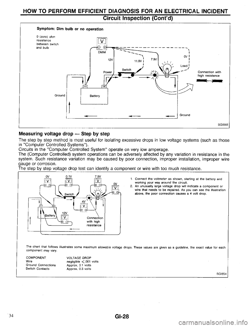 INFINITI QX4 1997  Factory Service Manual 34 