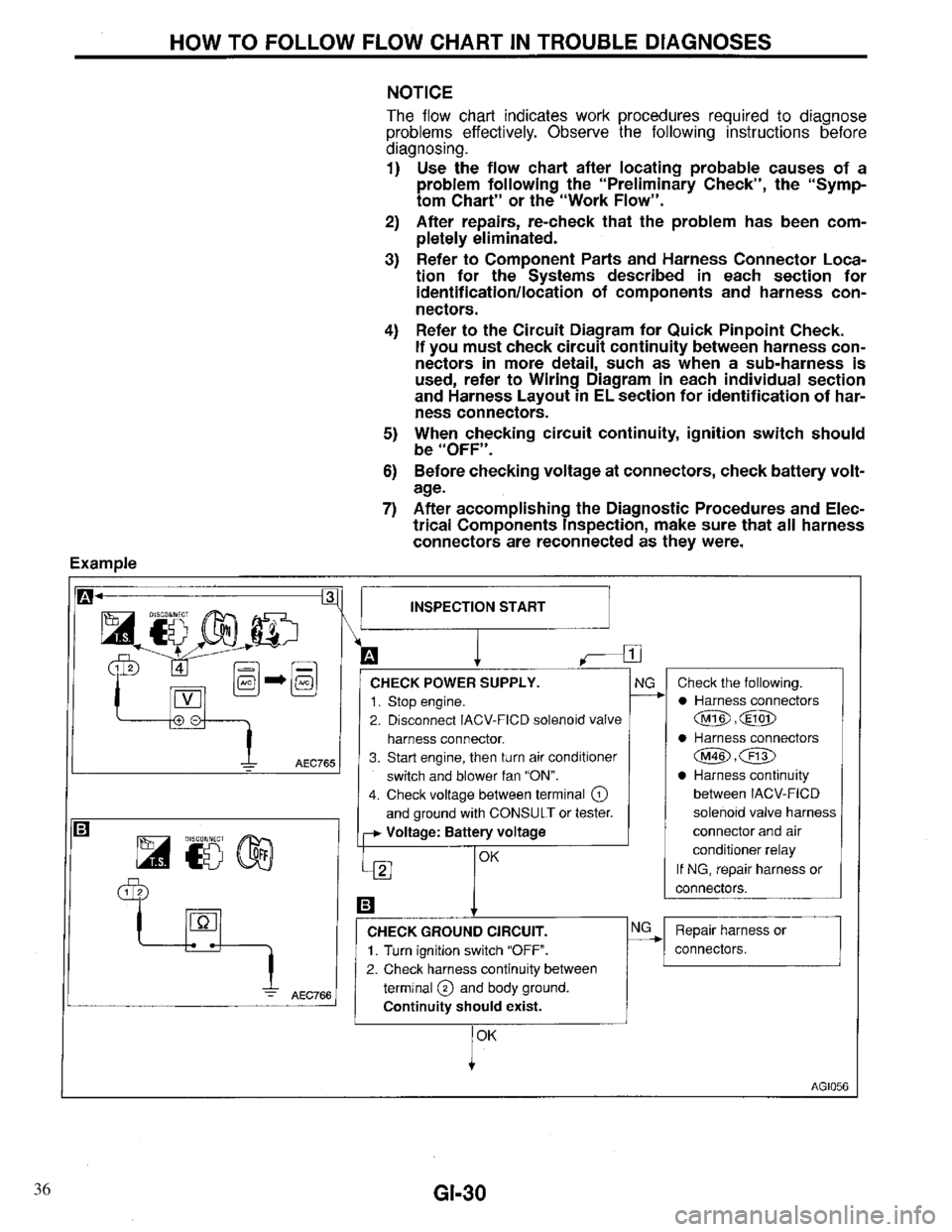 INFINITI QX4 1997  Factory Service Manual 36 