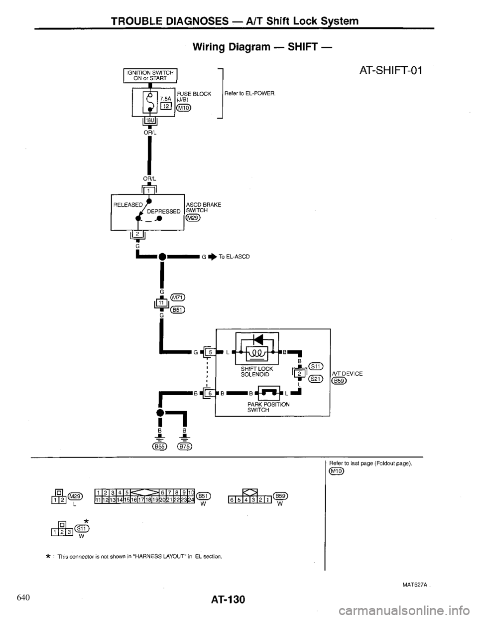 INFINITI QX4 1997 Factory Service Manual 640 INFINITI QX4 1997 Factory Service Manual 640