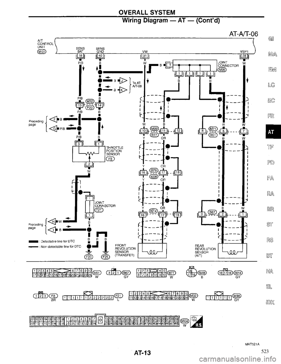 INFINITI QX4 1997  Factory User Guide 523 