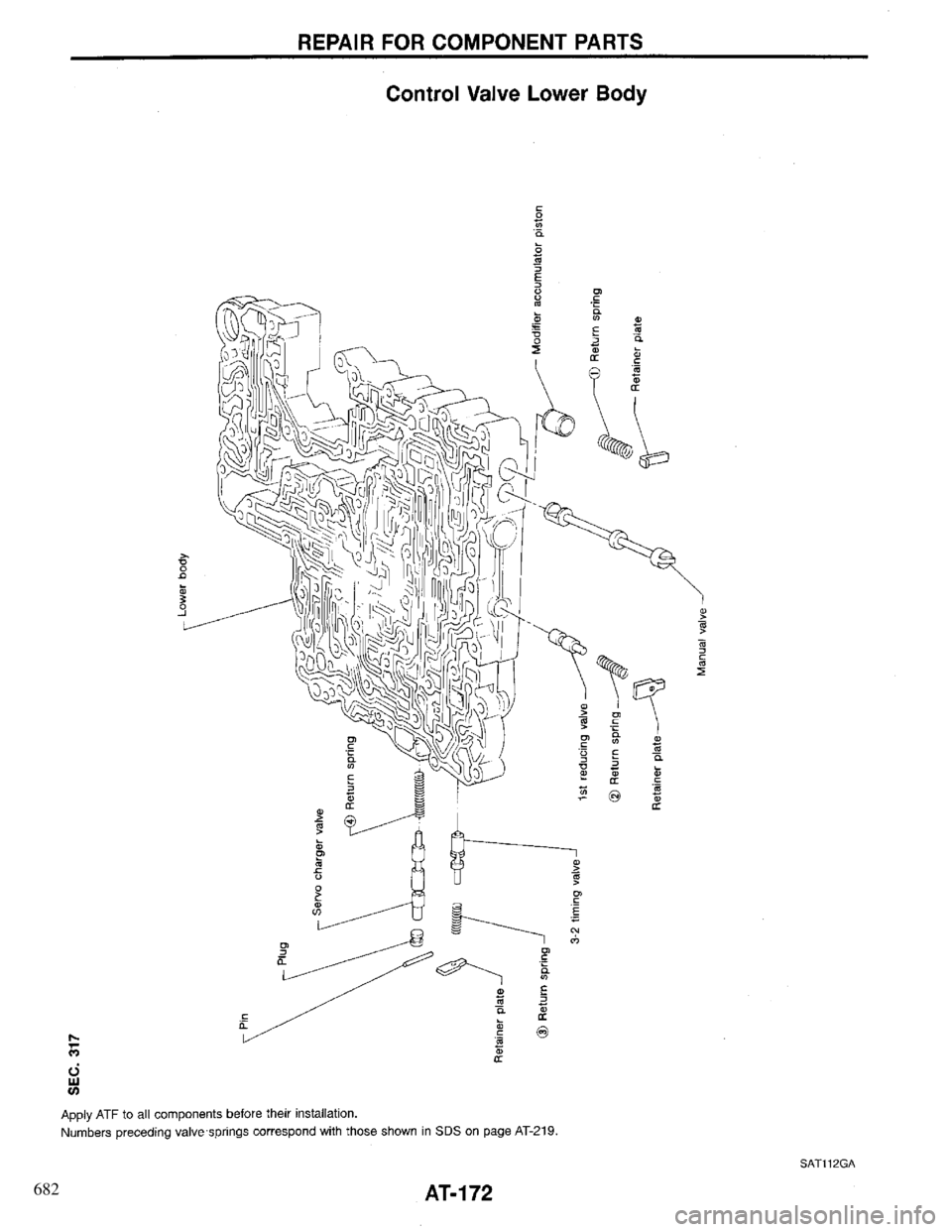 INFINITI QX4 1997 Factory Service Manual 682 INFINITI QX4 1997 Factory Service Manual 682