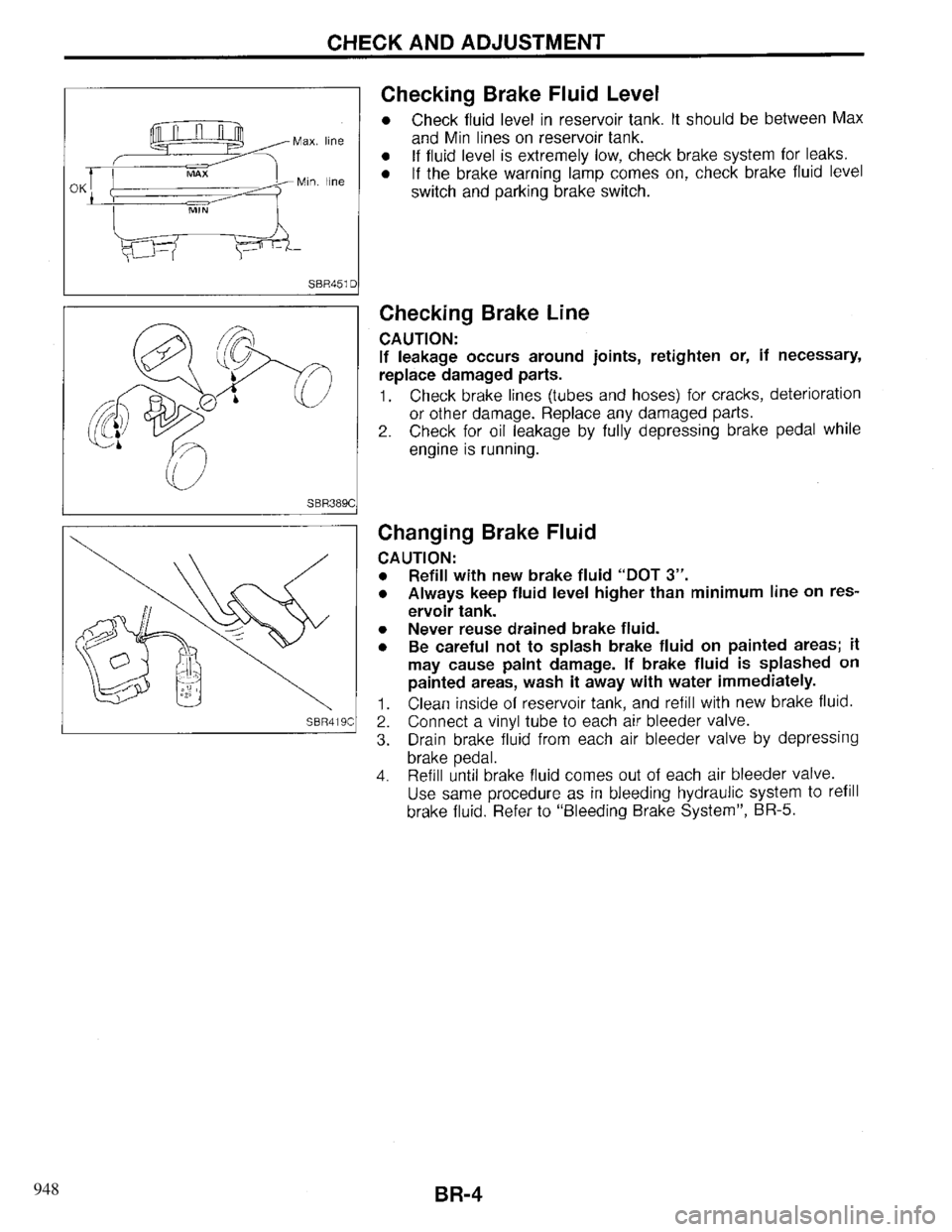 INFINITI QX4 1997 Factory Service Manual 948 INFINITI QX4 1997 Factory Service Manual 948