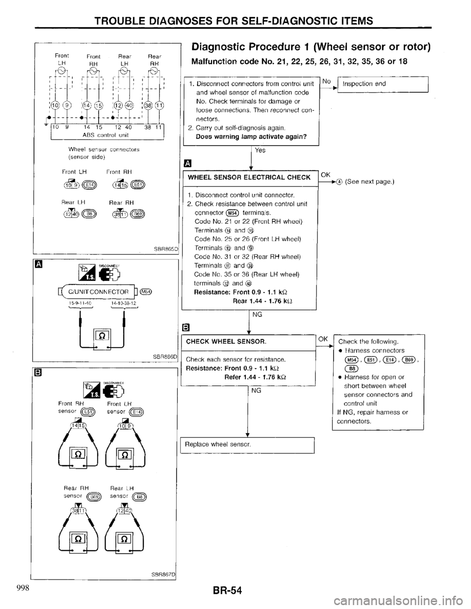 INFINITI QX4 1997 Factory Service Manual 998 INFINITI QX4 1997 Factory Service Manual 998
