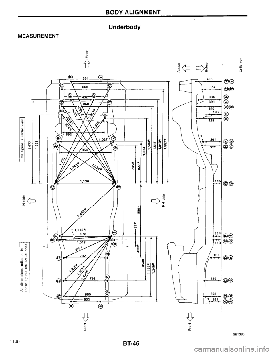 INFINITI QX4 1997 Factory Service Manual 1140 INFINITI QX4 1997 Factory Service Manual 1140