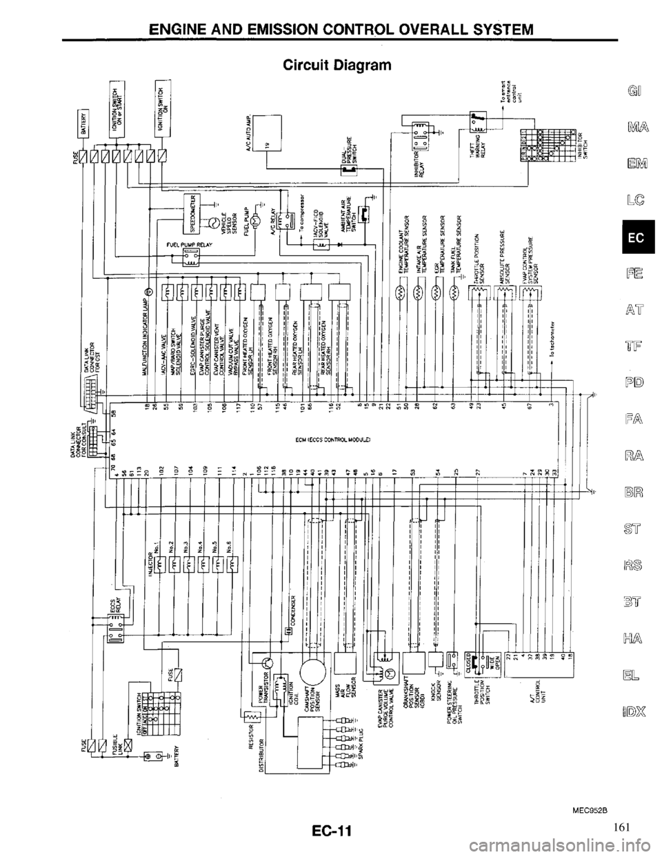 INFINITI QX4 1997 Factory Service Manual 161 INFINITI QX4 1997 Factory Service Manual 161