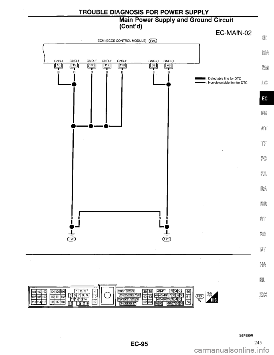 INFINITI QX4 1997 Factory Service Manual 245 INFINITI QX4 1997 Factory Service Manual 245