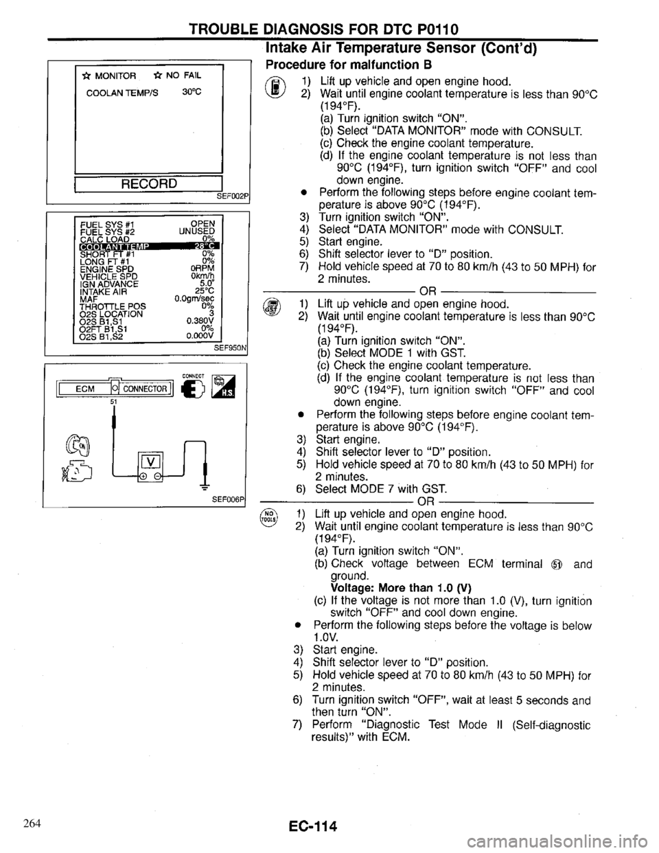 INFINITI QX4 1997  Factory Service Manual 264 