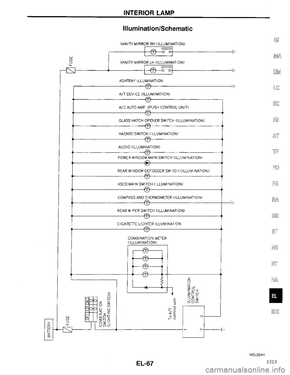 INFINITI QX4 1997 Factory Service Manual 1313 INFINITI QX4 1997 Factory Service Manual 1313