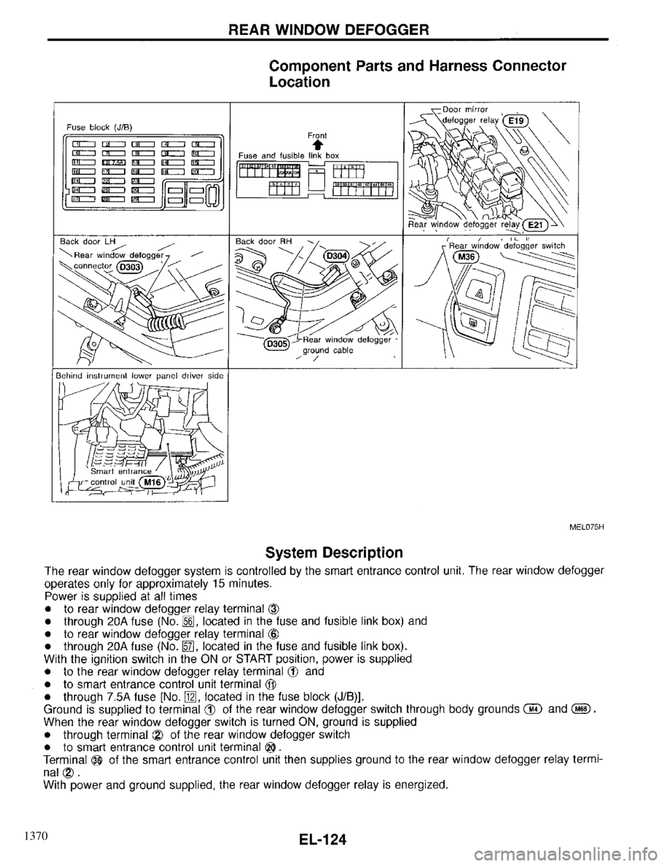 INFINITI QX4 1997 Factory Service Manual 1370 INFINITI QX4 1997 Factory Service Manual 1370