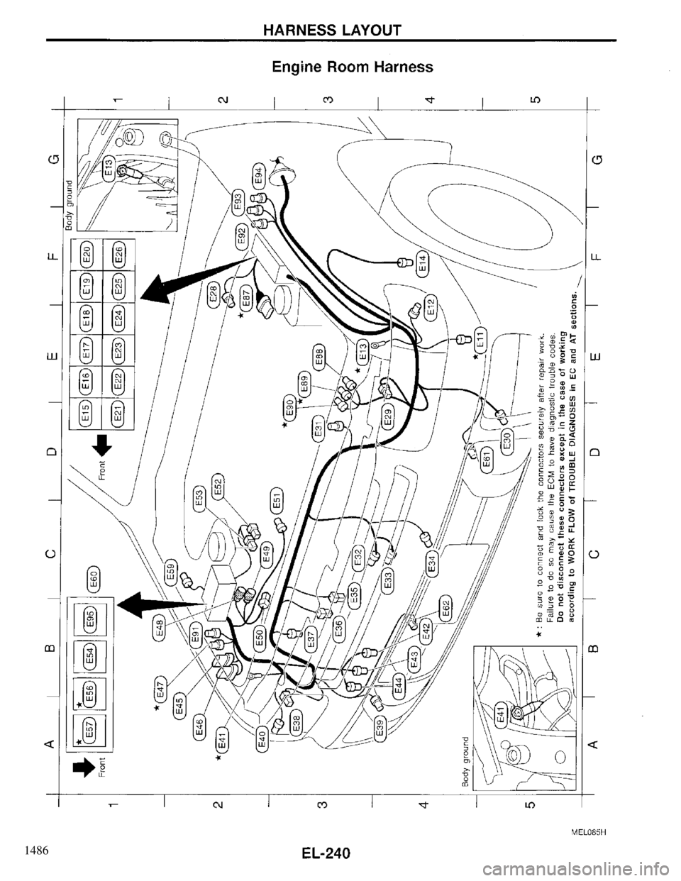 INFINITI QX4 1997  Factory Service Manual 1486 