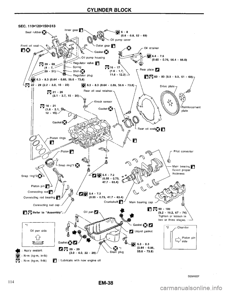 INFINITI QX4 1997  Factory Service Manual 114 