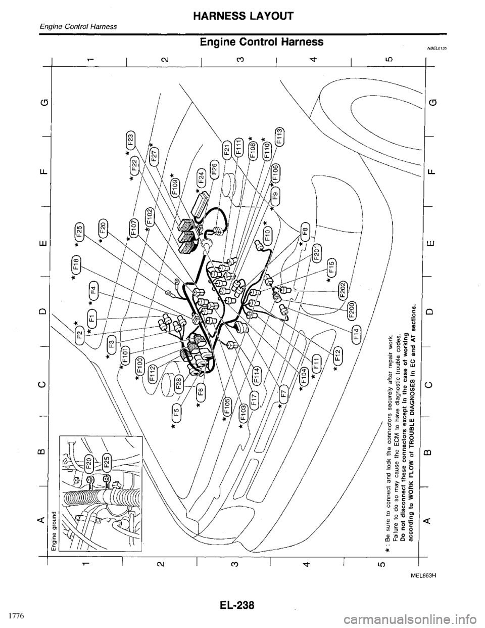 INFINITI QX4 1998 Factory Service Manual 1776 INFINITI QX4 1998 Factory Service Manual 1776