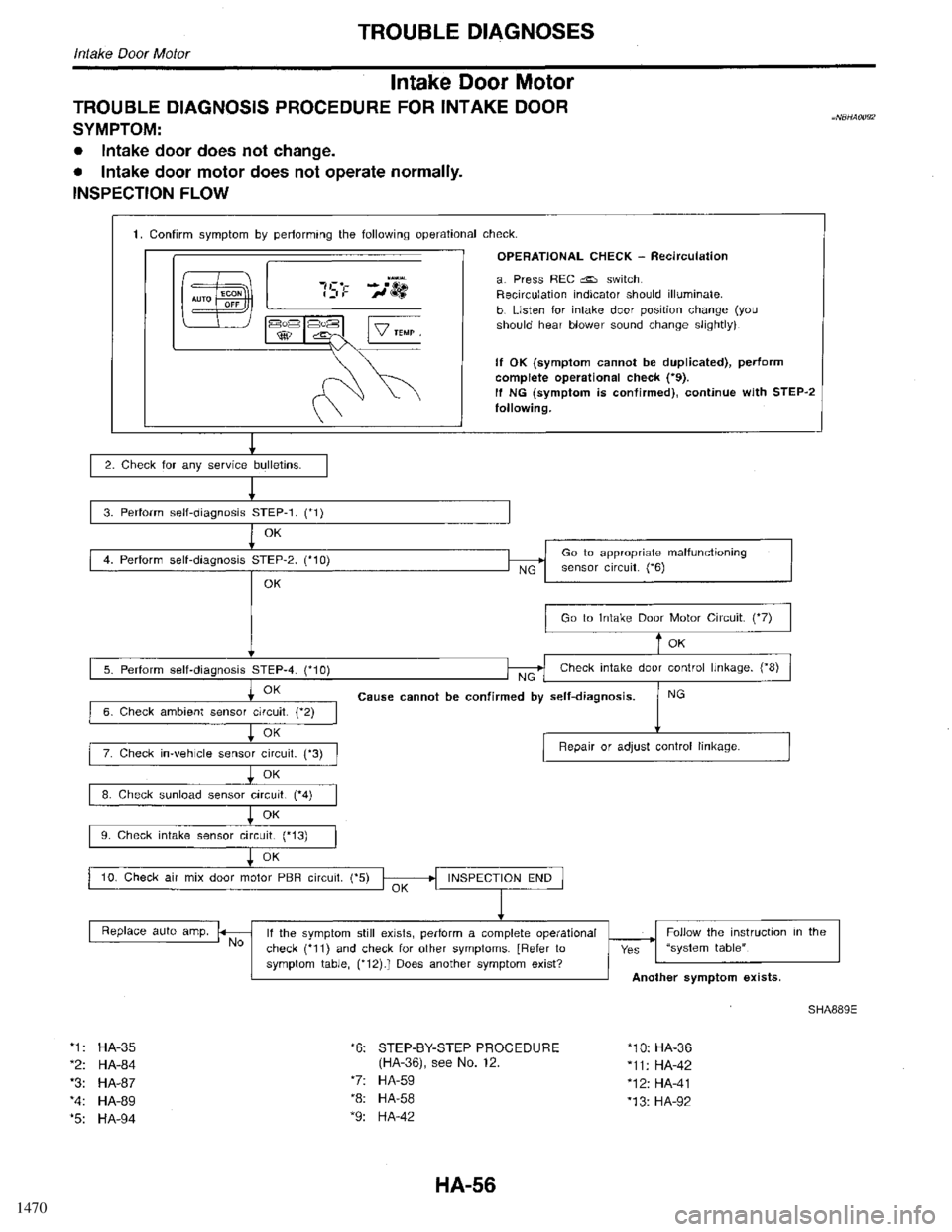 INFINITI QX4 1998 Factory Service Manual 1470 INFINITI QX4 1998 Factory Service Manual 1470