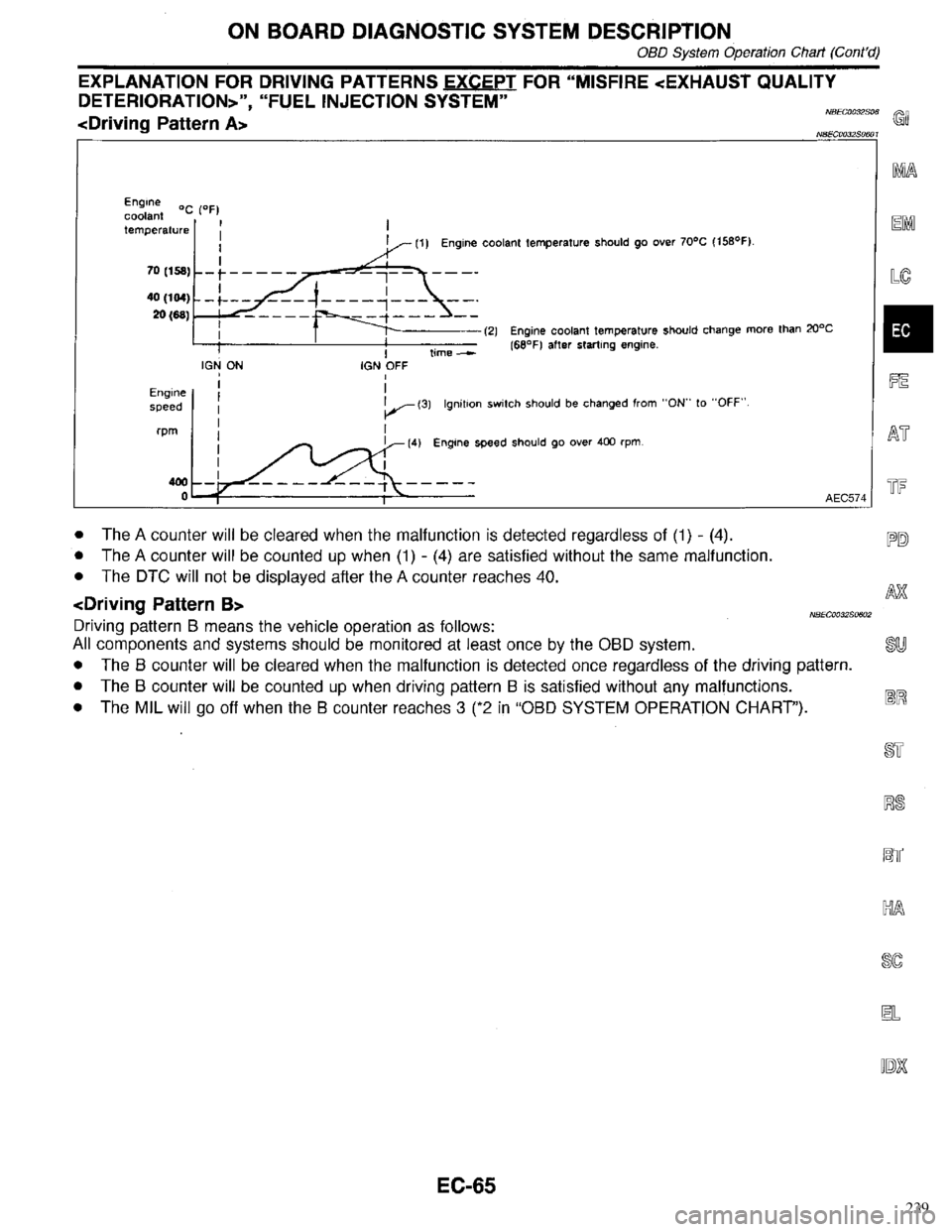 INFINITI QX4 1998  Factory Service Manual 239 