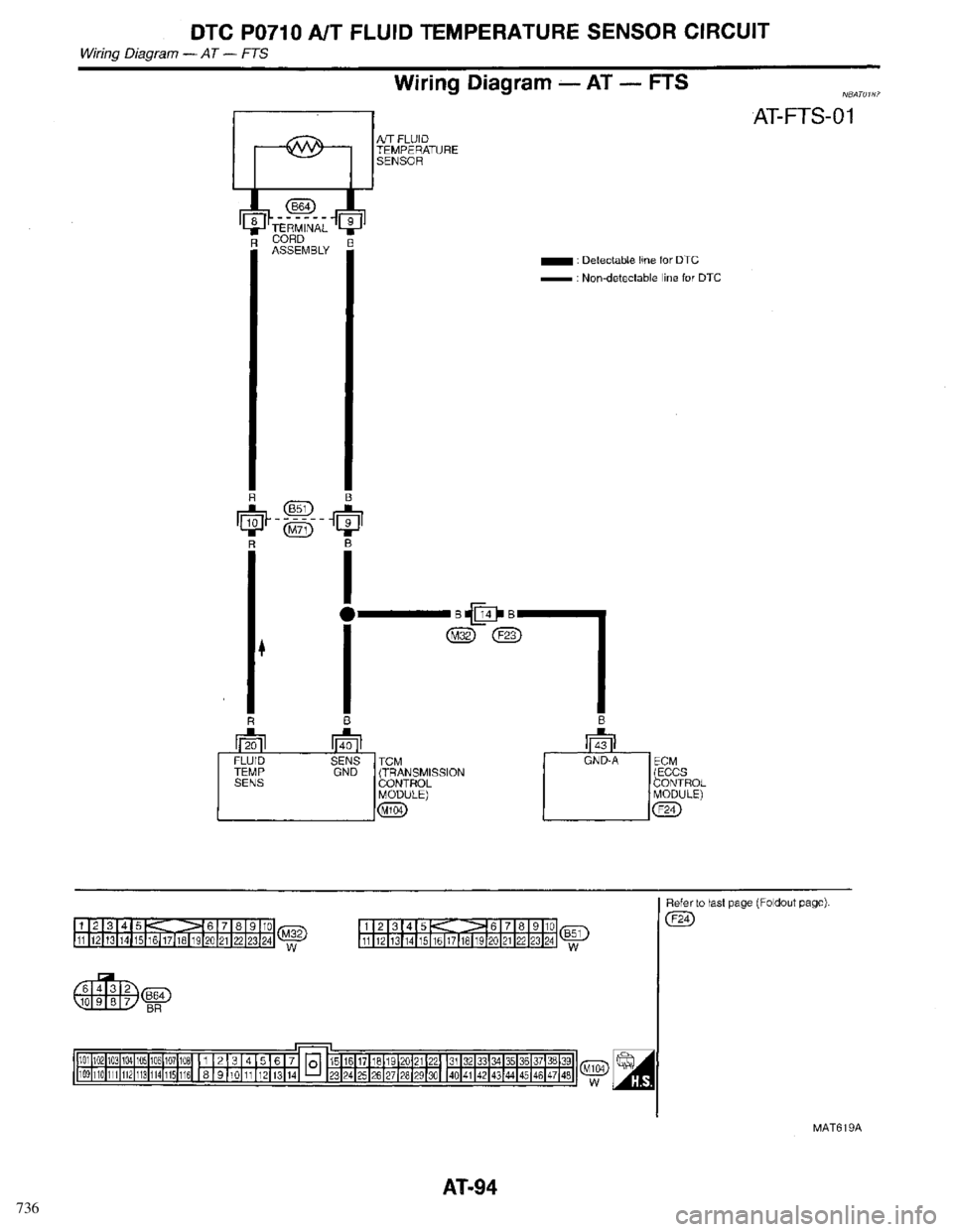 INFINITI QX4 1998  Factory Owners Manual 736 