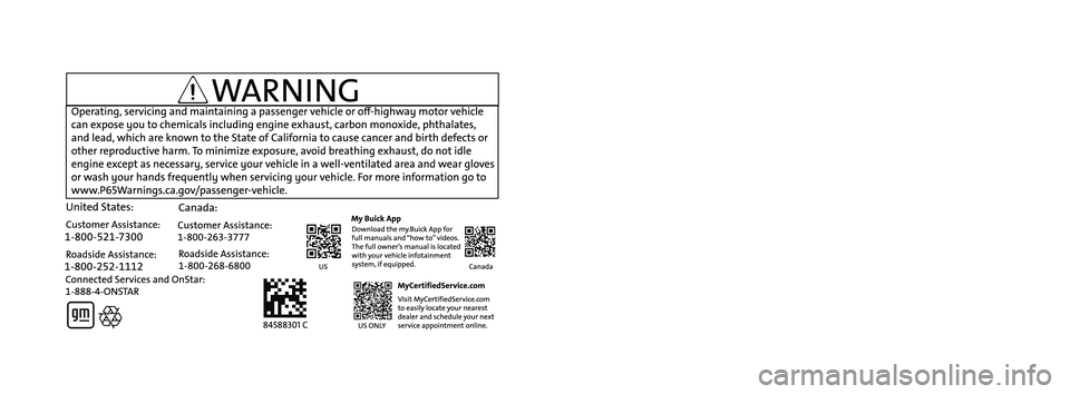BUICK ENCORE GX 2021 Owners Manual C
M
Y
CM
MY
CY
CMY
K
21_BUI_EncoreGX_COV_en_US_84588301C_2021FEB1.pdf 1 1/29/2021 3:06:\
43 PM BUICK ENCORE GX 2021 Owners Manual C
M
Y
CM
MY
CY
CMY
K
21_BUI_EncoreGX_COV_en_US_84588301C_2021FEB1.pdf 1 1/29/2021 3:06:\
43 PM