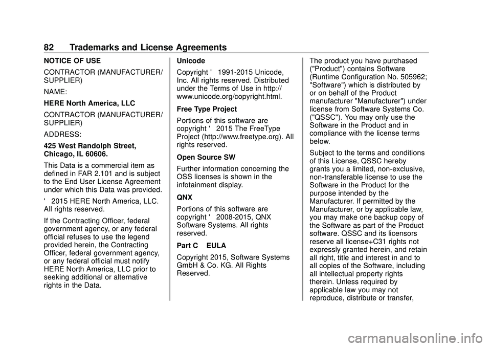 BUICK ENCORE GX 2020 Infotainment System Guide Buick Infotainment System (U.S./Canada 2.6) (GMNA-Localizing-U.S./Canada-
13583164) - 2020 - CRC - 2/26/19
82 Trademarks and License Agreements
NOTICE OF USE
CONTRACTOR (MANUFACTURER/
SUPPLIER)
NAME:
BUICK ENCORE GX 2020 Infotainment System Guide Buick Infotainment System (U.S./Canada 2.6) (GMNA-Localizing-U.S./Canada-
13583164) - 2020 - CRC - 2/26/19
82 Trademarks and License Agreements
NOTICE OF USE
CONTRACTOR (MANUFACTURER/
SUPPLIER)
NAME: