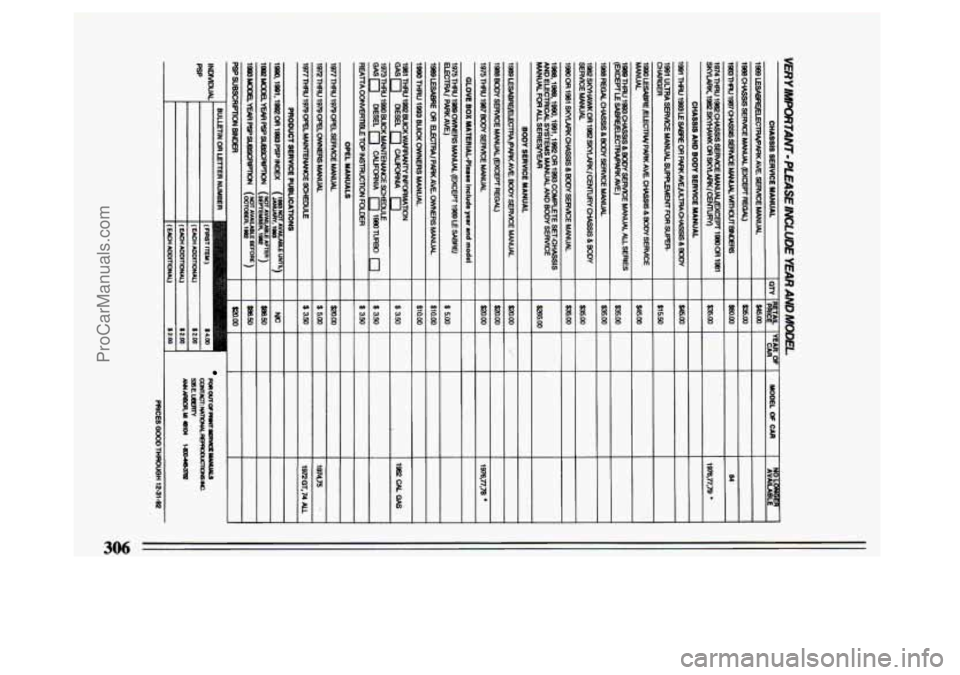BUICK CENTURY 1993  Owners Manual 306 
ProCarManuals.com 