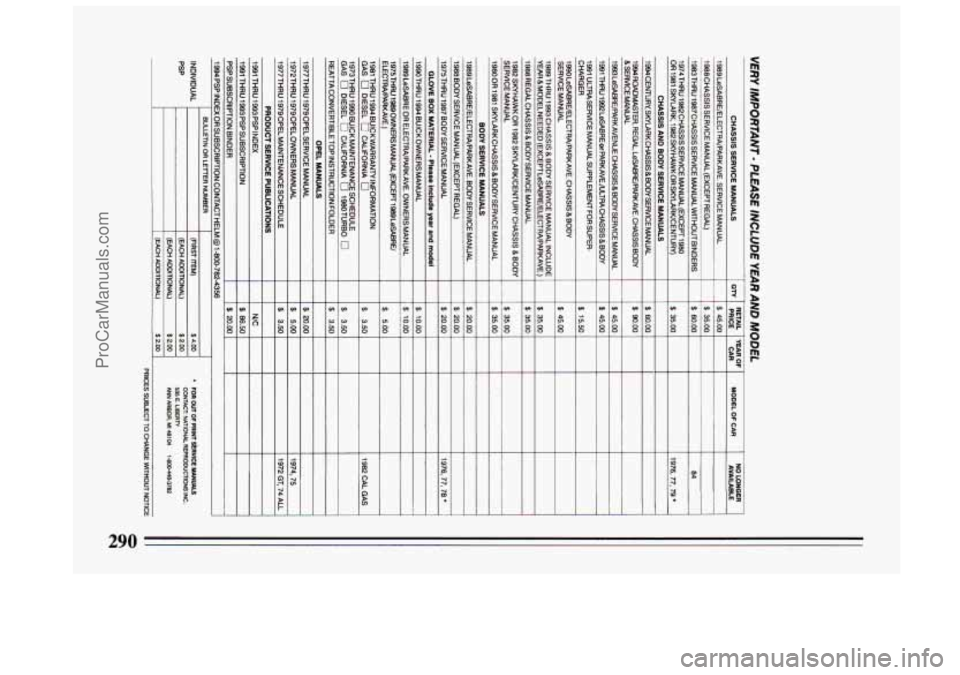 BUICK CENTURY 1994 Owners Manual ProCarManuals.com BUICK CENTURY 1994 Owners Manual ProCarManuals.com