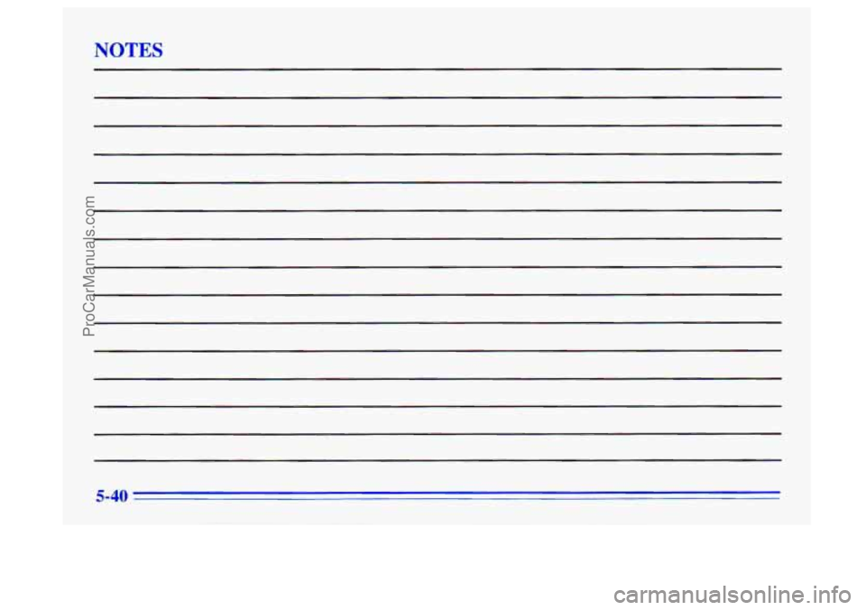 BUICK CENTURY 1996 Owners Manual NOTES
ProCarManuals.com BUICK CENTURY 1996 Owners Manual NOTES
ProCarManuals.com