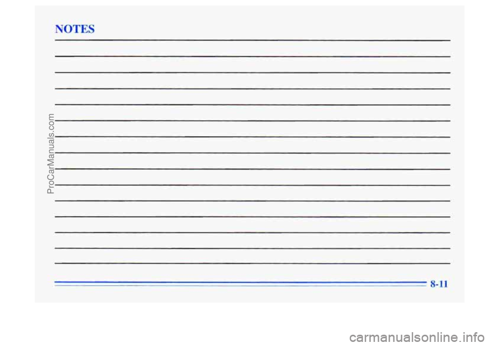 BUICK CENTURY 1996 Owners Manual NOTES
8-11
ProCarManuals.com BUICK CENTURY 1996 Owners Manual NOTES
8-11
ProCarManuals.com