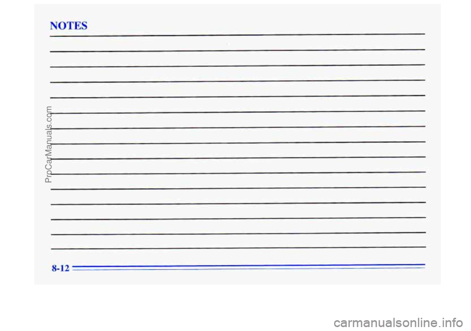 BUICK CENTURY 1996 Owners Manual NOTES
8-12
ProCarManuals.com BUICK CENTURY 1996 Owners Manual NOTES
8-12
ProCarManuals.com
