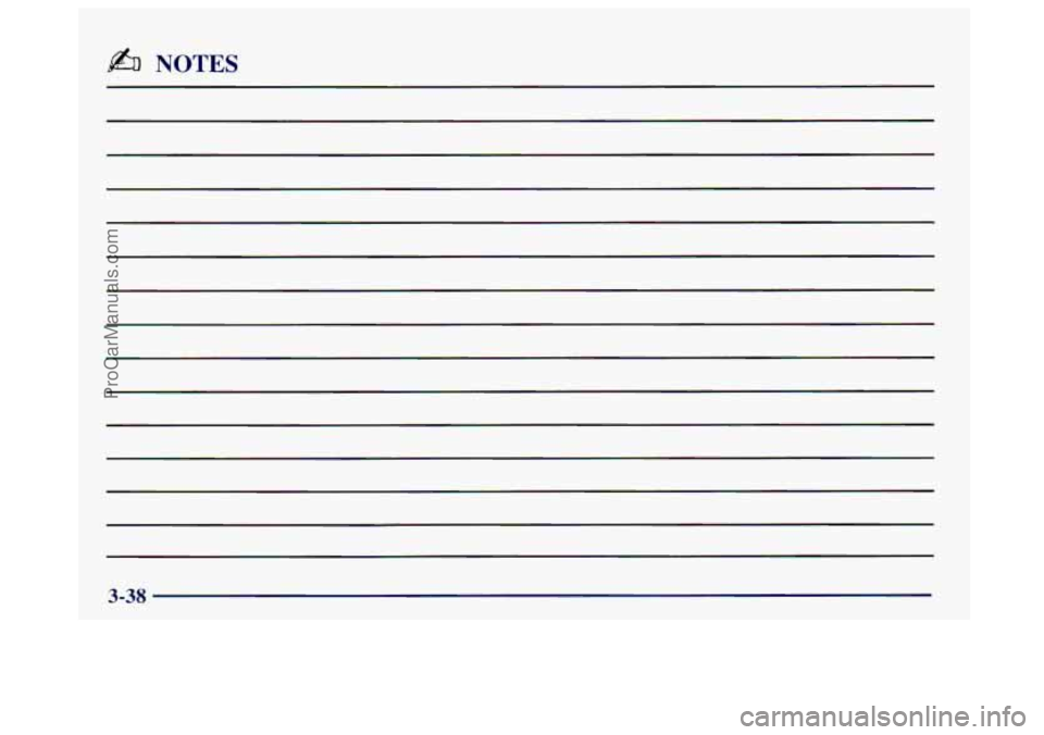 BUICK CENTURY 1997  Owners Manual fi NOTES 
3-38 
ProCarManuals.com 