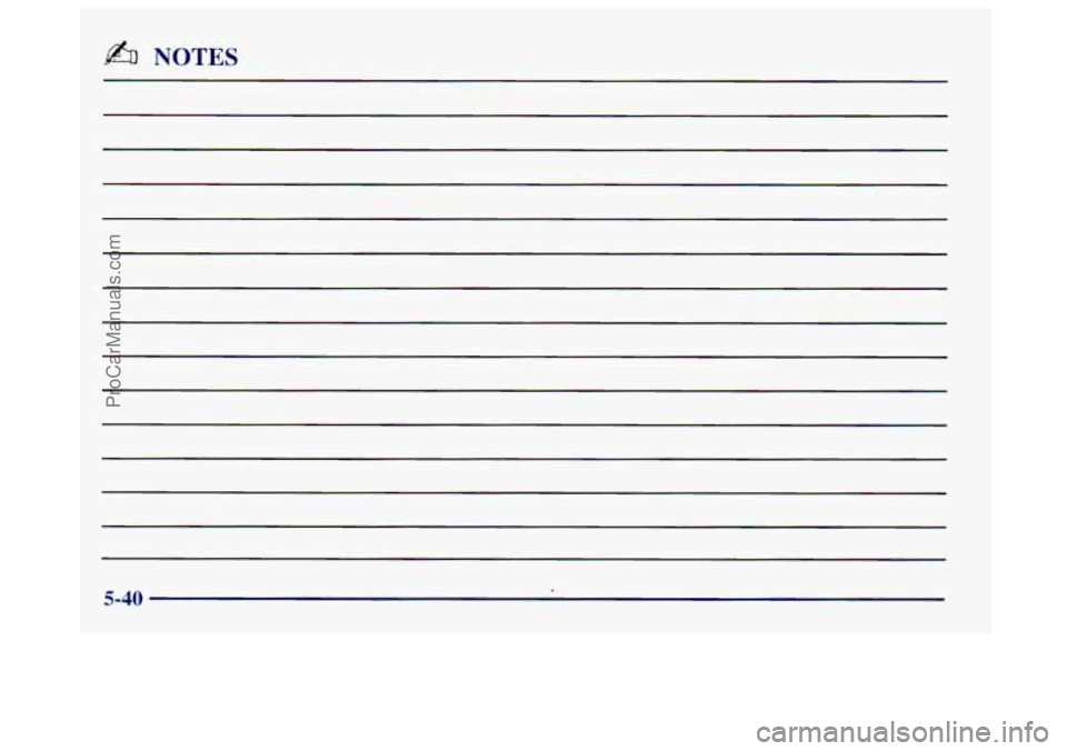 BUICK CENTURY 1997 Owners Manual @% NOTES
5-40
ProCarManuals.com BUICK CENTURY 1997 Owners Manual @% NOTES
5-40
ProCarManuals.com