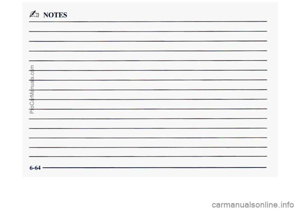 BUICK CENTURY 1997  Owners Manual fi NOTES 
6-64 
ProCarManuals.com 